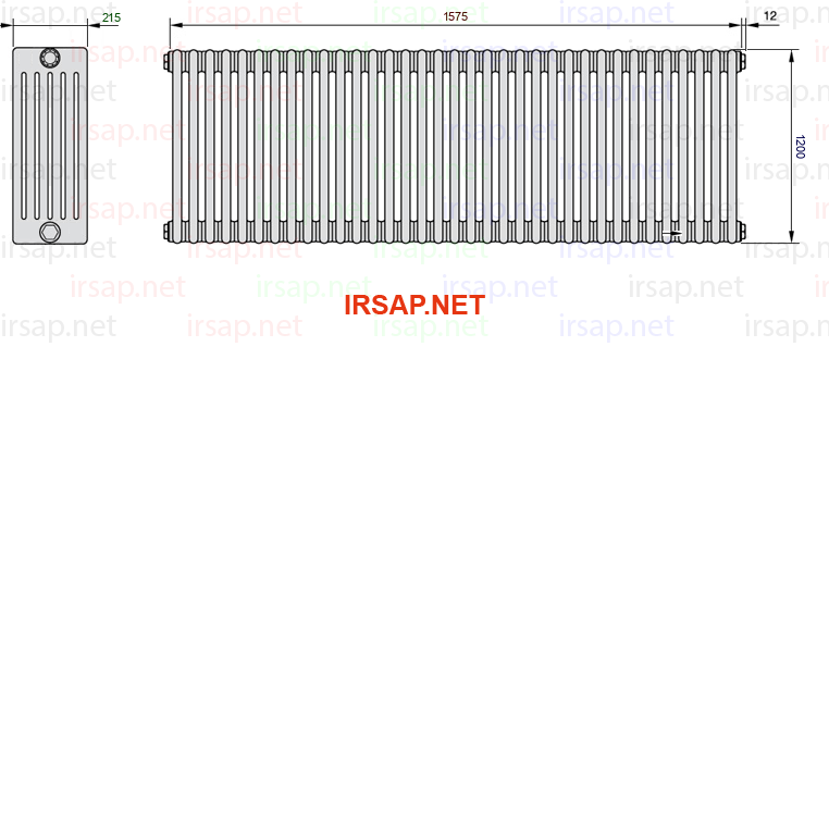 Радиатор IRSAP Tesi 61200/35 T14 CL 01